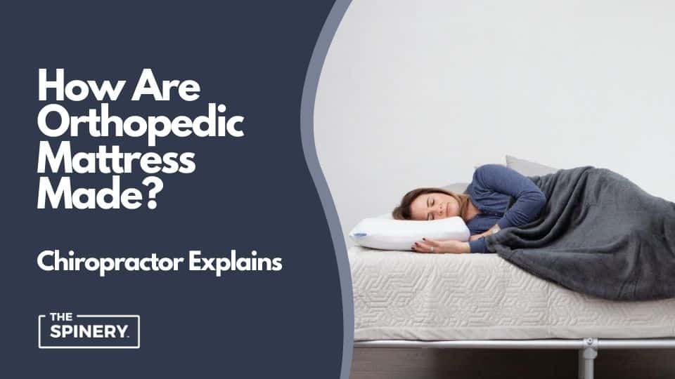 woman sleeping on an orthopedic mattress